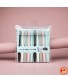 Vỉ 10 chiếc bàn chải đánh răng du lịch nhiều màu có nút bọc đầu (BC10)